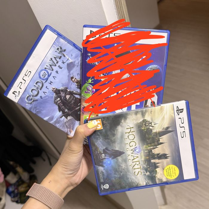 Игры ps5 Hogwarts Legacy God of War Ragnarok