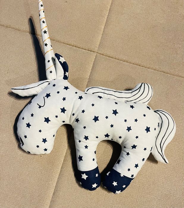 Детска играчка-възглавничка " Бухалче" , " Чудовището Бу", Еднорог