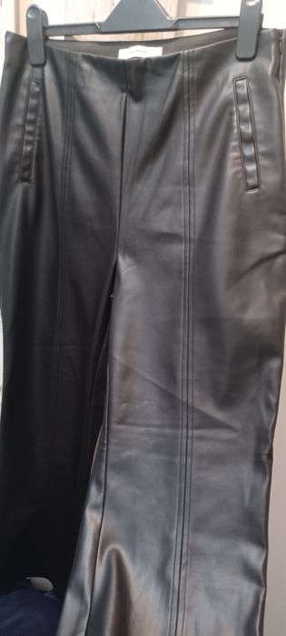 Дамски кожен панталон