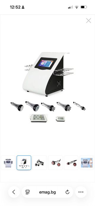 Продавам професионален козметичен апарат за тяло