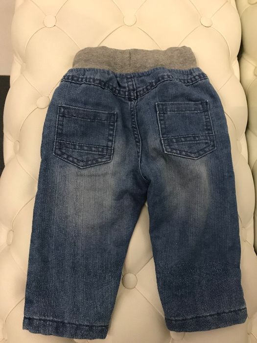 Бебешки жилетка дънки Mothercare р-р 74