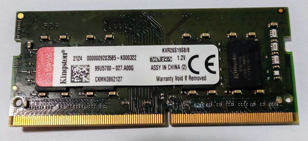 Kit memorie RAM laptop 16GB (2x8GB) DDR4 2666MHz