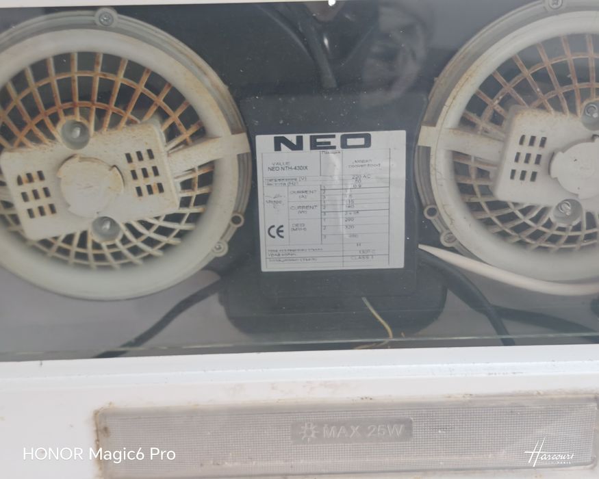 Аспиратор за вграждане NEO