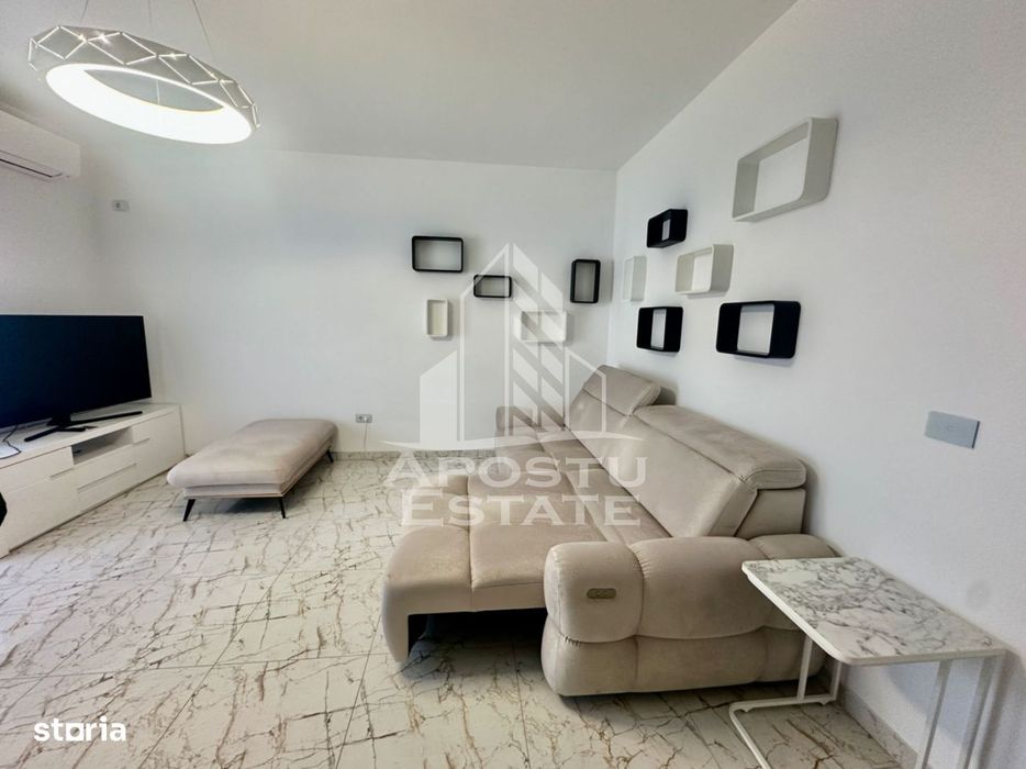 Apartament de vanzare cu 2 camere, mobilat si utilat, etaj 2, Giroc, z