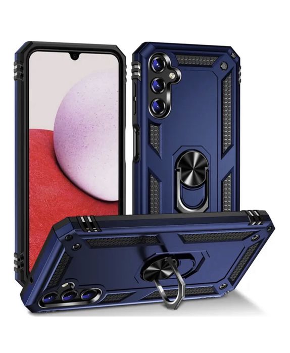 Samsung S22/S23/S24/S25/PLUS/ULTRA - Husa Strong Case Metalic Ring