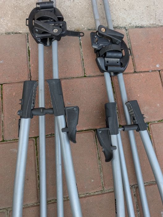 Suport bicicleta thule freeride pe bare transversale