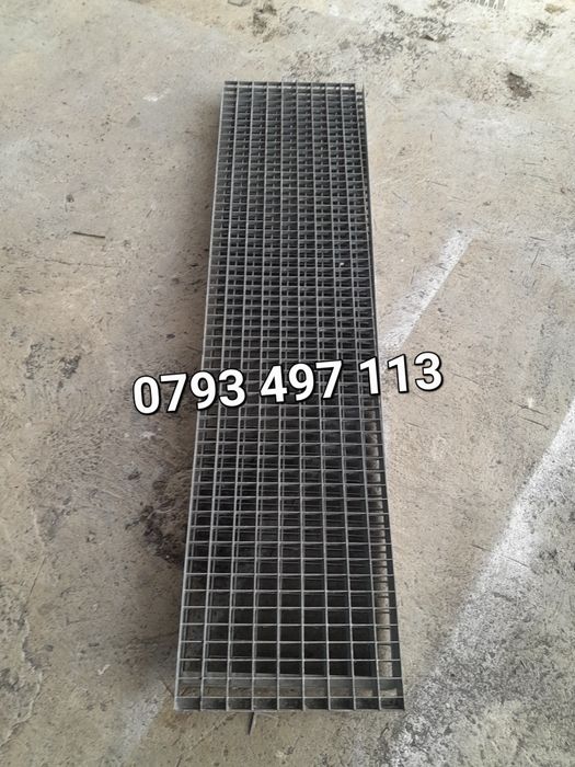 Trepte zincate stil Gretar pentru Scară metalice