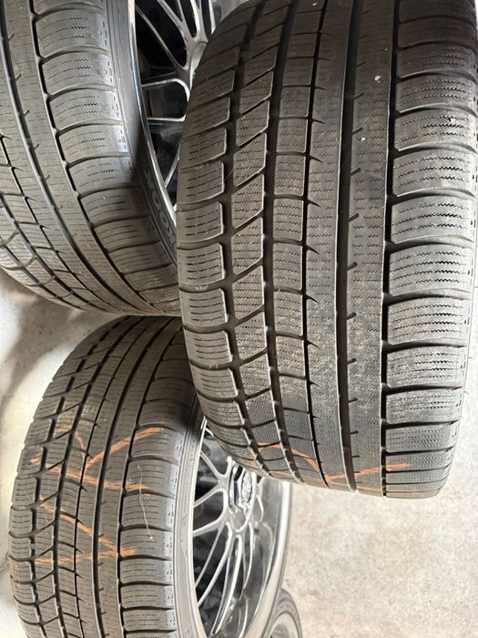 Jante 22” Keskin KT4 Black BMW X6 + anvelope iarnă + vară