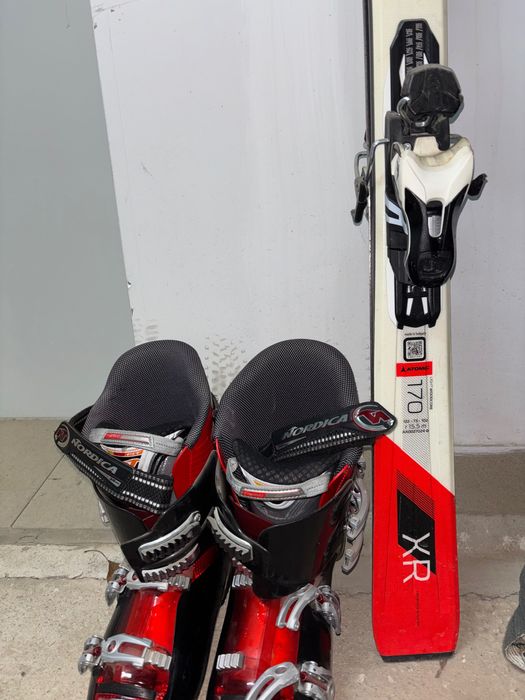 Неизползвани ски с автомати - Atomic 170 см