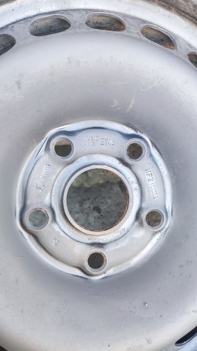 железни джанти 15 цола, 5х112 6J,  ЕТ45-47,центр.отвор 57,1, WV, Skoda