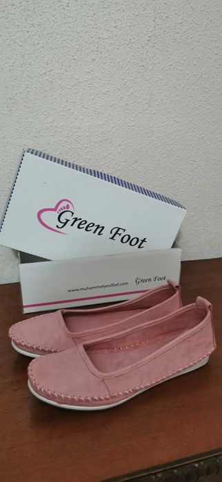 Balerini piele naturala