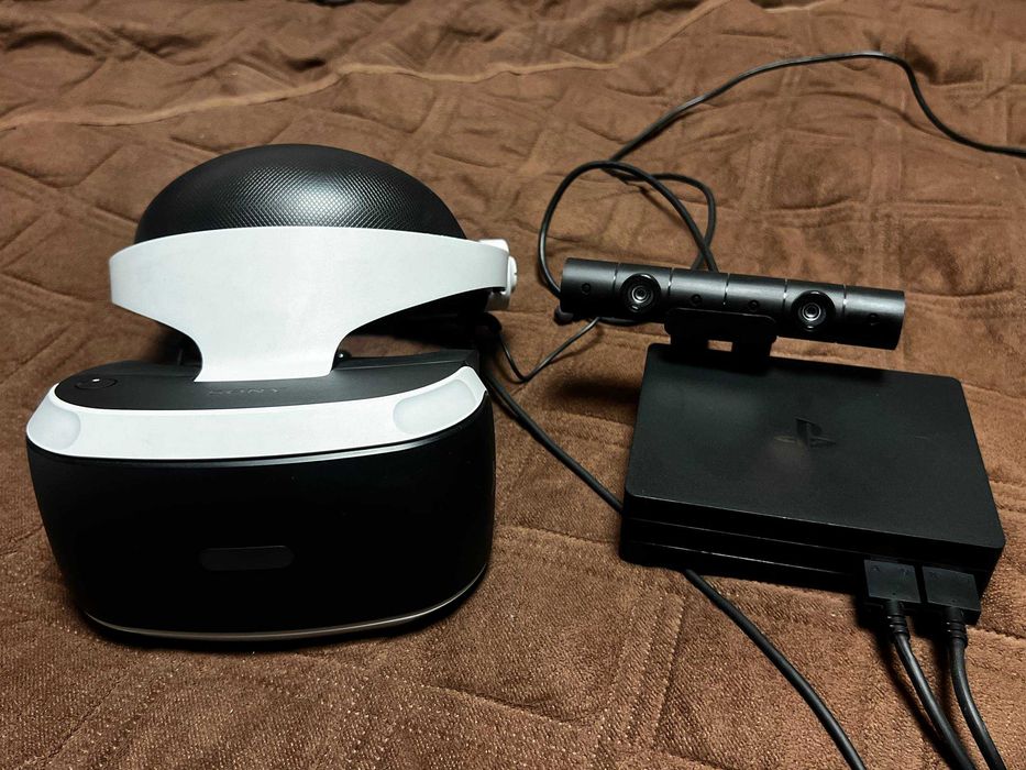 PS 4 Pro White (Редкий белый цвет) + VR