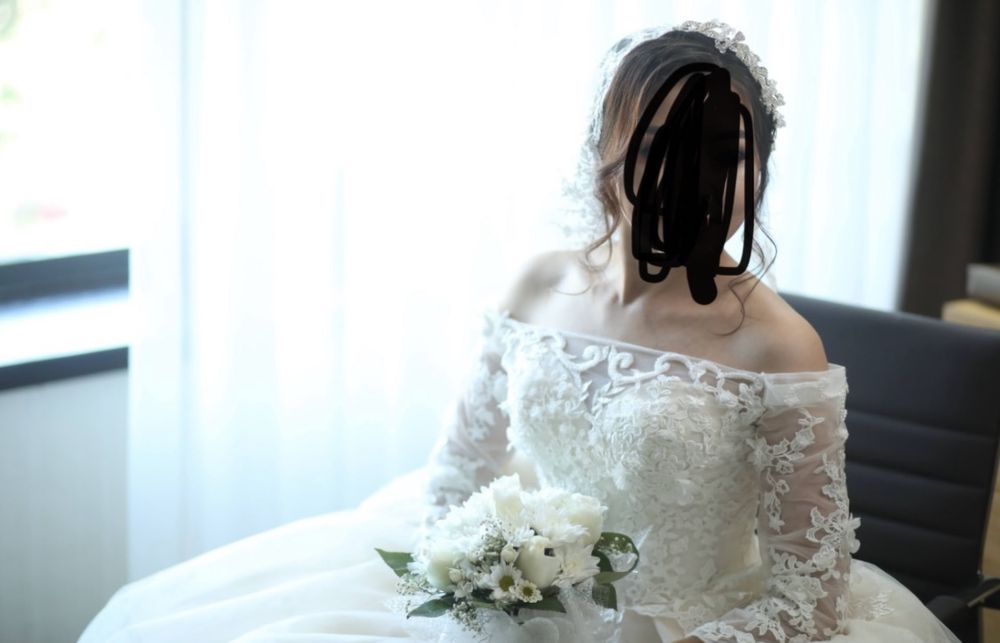 Продам свадебное платье 50 000тг