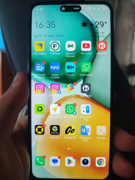 Honor x7c в хорошем состоянии
