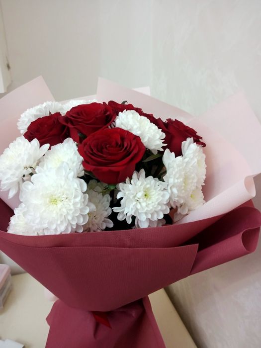 Букет цветов свежыйе