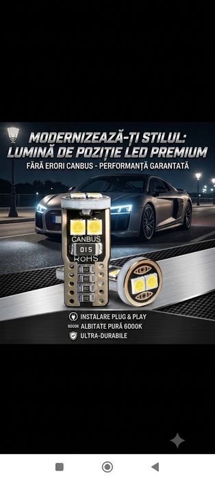 Set becuri led W5W(T10) și Sofit