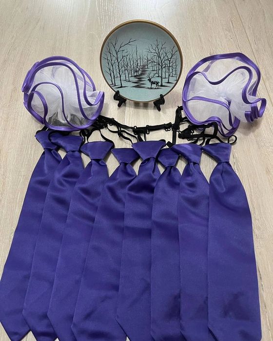 Бантики, ручная работа