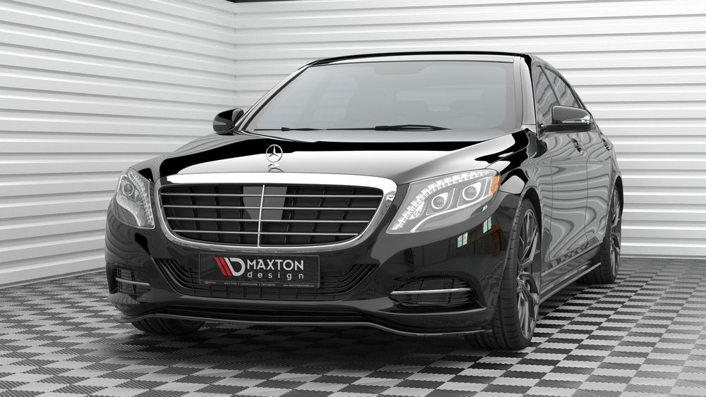 Спойлер за предна броня Maxton design за Mercedes Benz W222 (2013-2017)