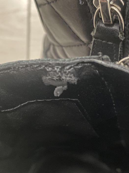 Ghete Guess marimea 38 negre, din piele