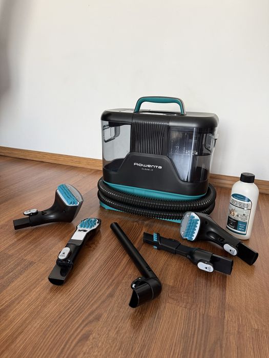 Aspirator cu spalare Rowenta Clean IT IN5020F0 ca Nou cu Garantie, 750W, putere aspirare 13.5kpa