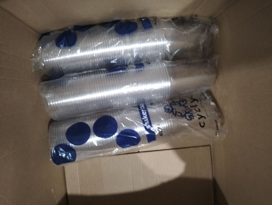 Крафт пасуда и стаканы