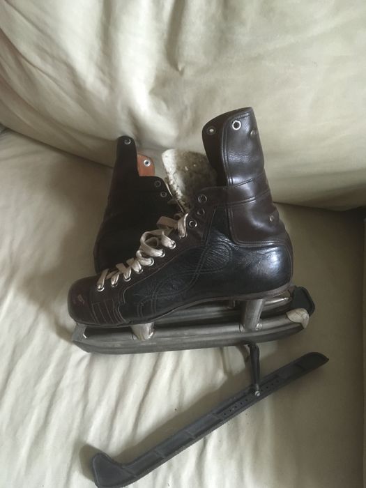 дървени ретро ски,кънки,шейни