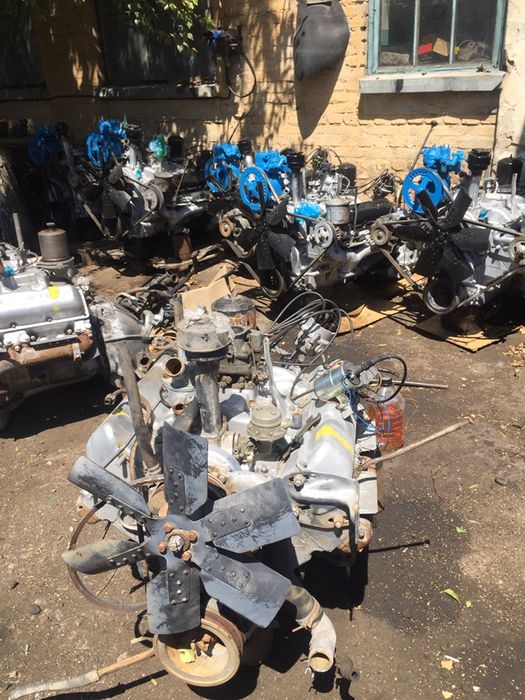 Двигатели ЗИЛ 131 и газ 66