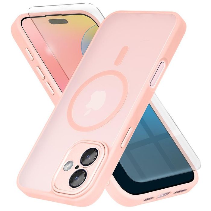 Матов magsafe кейс за apple iphone 17 със защита на камерите