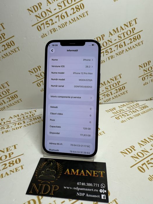 NDP Amanet Braila Iphone 12 Pro Max (49783)