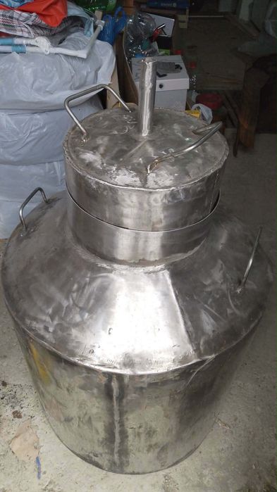 Cazan rachiu inox artizanal 160-180 litri