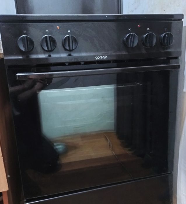 Elektrichiskiy gaz plita 4 ta kamforli Gorenje