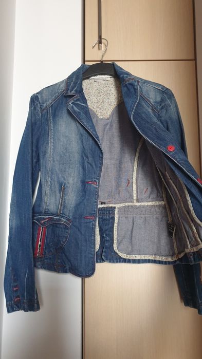 Set jeans M/L Egipt, geaca si pantaloni