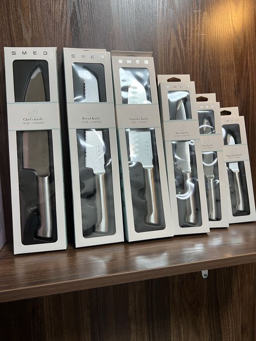 Smeg набор ножей италия