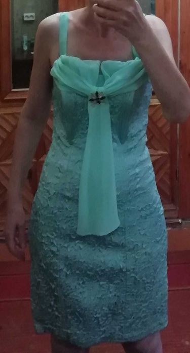 Платье (двойка) Турция, разм. 36 (42) б/у