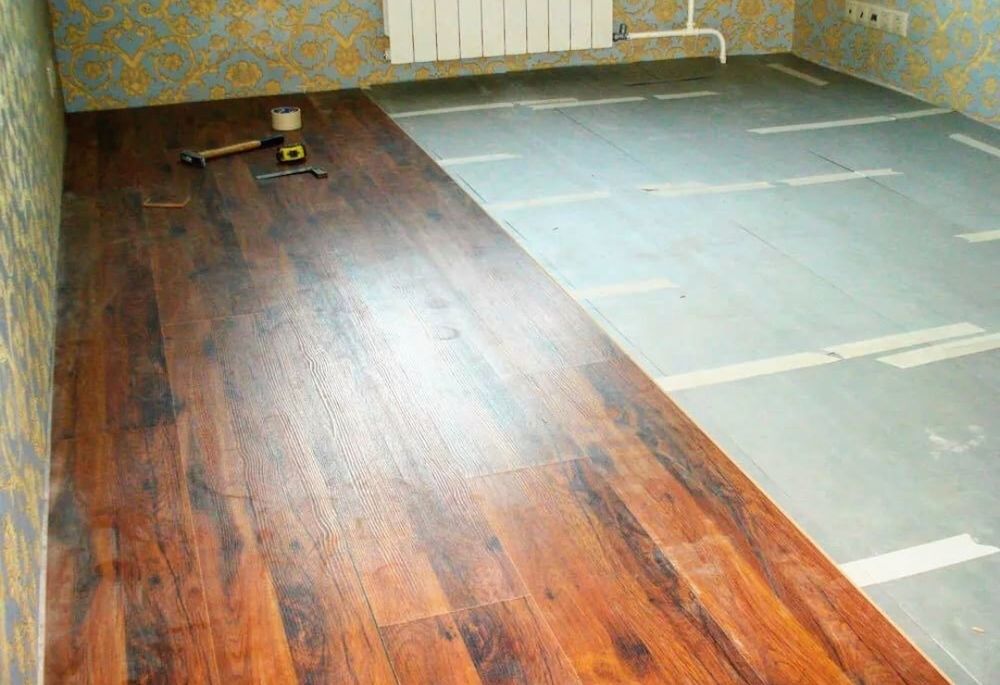 Укладка ламината