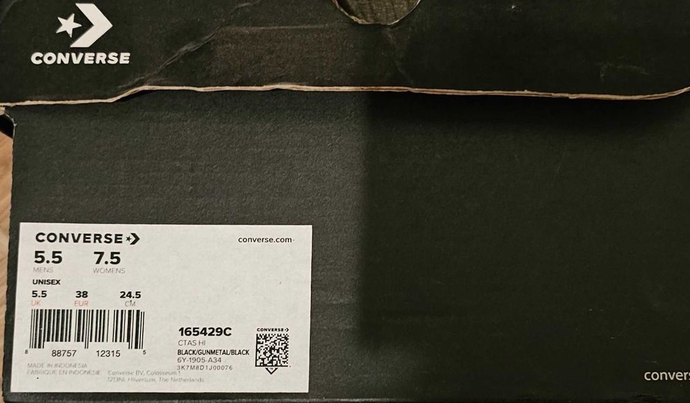 Кецове Converse ctas hi