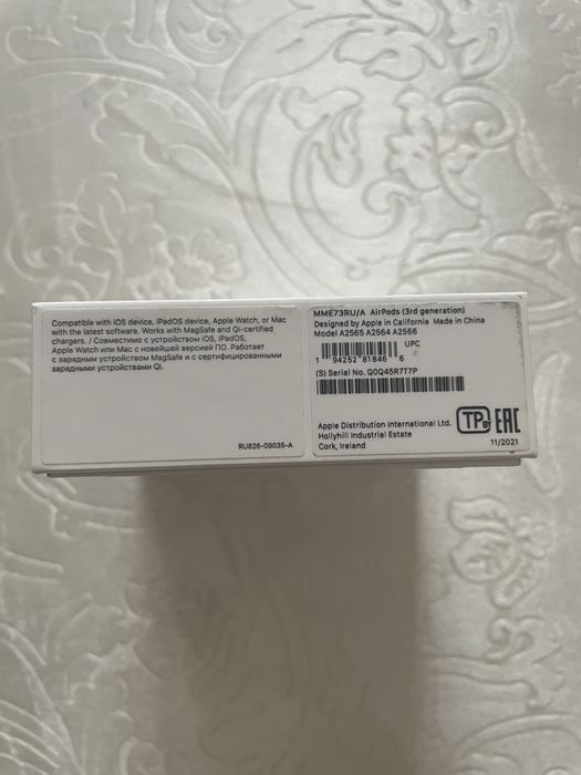 Airpods 3 оригинал