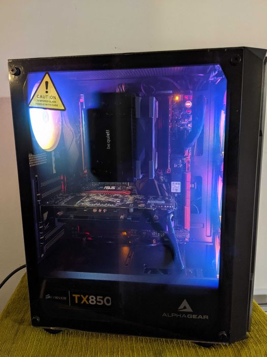 PC Gaming i7-5820k, 16GB RAM ddr4, Placa video 8 GB, Windows 11