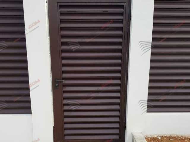 Забор жалюзи еврожалюзи