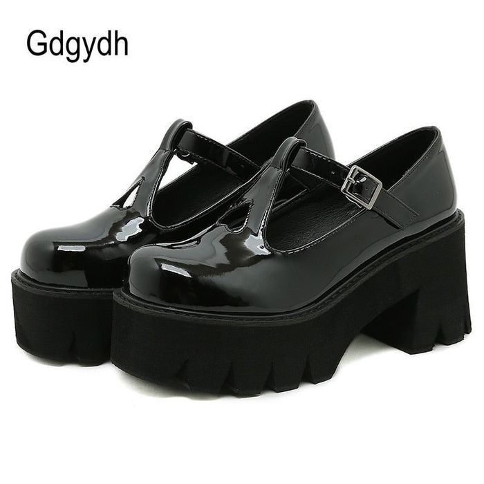 “Mary Jane” туфли на платформе