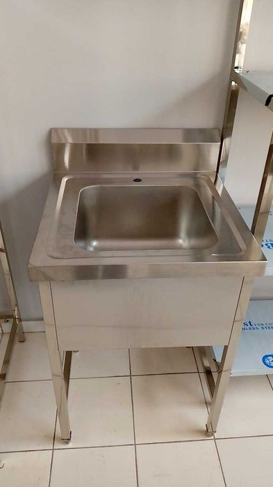 Мойка 1х секционная цельнотянутая нержавейка AISI 304