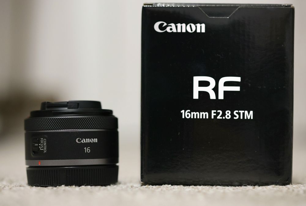 Obiectiv Canon RF 16mm f/2.8 STM - Ca Nou, Garanție eMAG