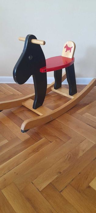 Детско дървено конче от Икеа