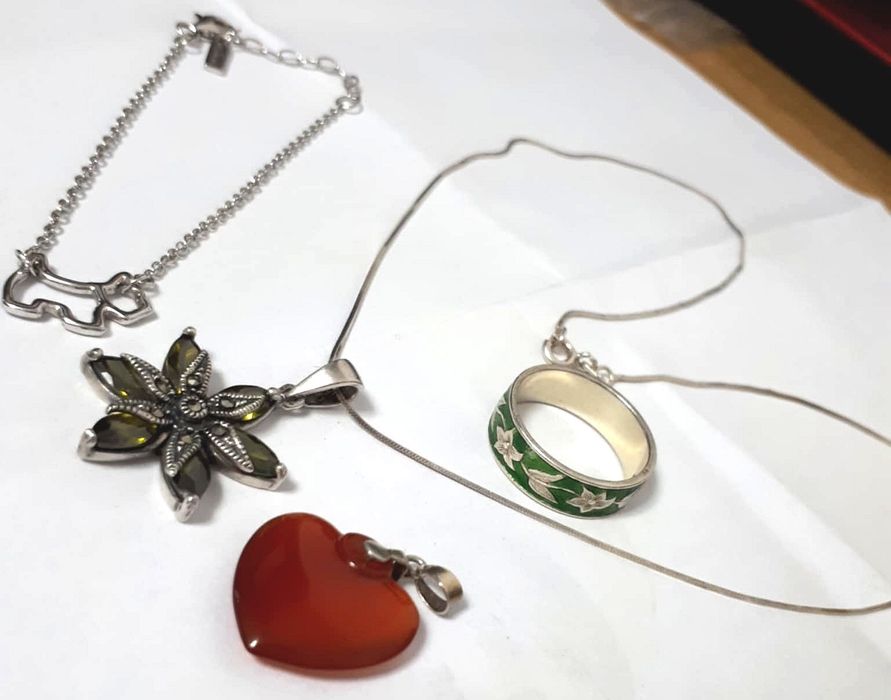 Bijuterii de argint 925 lot vanzare