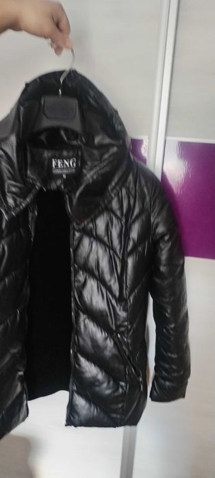 Geaca fete noua cu blana
