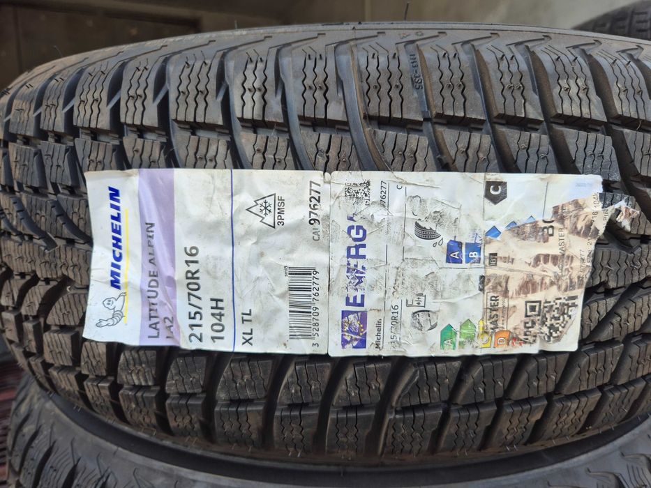 4 Anvelope M+S IARNA - 215/70/16 - Michelin Lattitude Alpin LA2 - NOU - DOT 2022 !