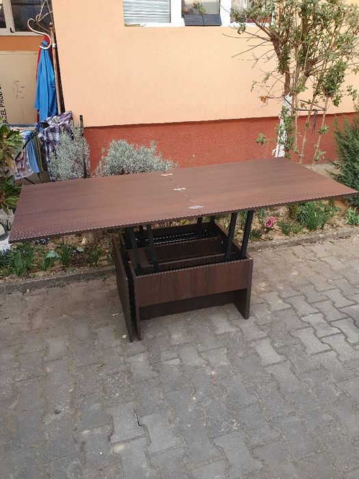 Masă pliabila 6 persoane, nouă