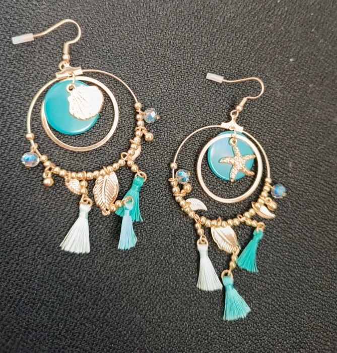 Cercei statement tema marina