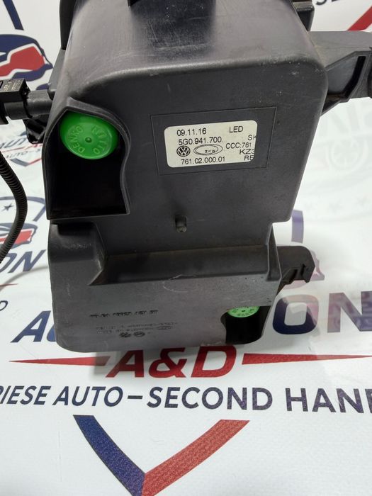 Proiector Ceata Dreapta LED Vw Golf 7 Gti / Gtd Non Facelift