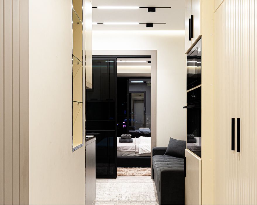 Akash Apartments — суточная студия с видом на Tashkent City